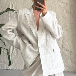 2Pcs Set Beige Small